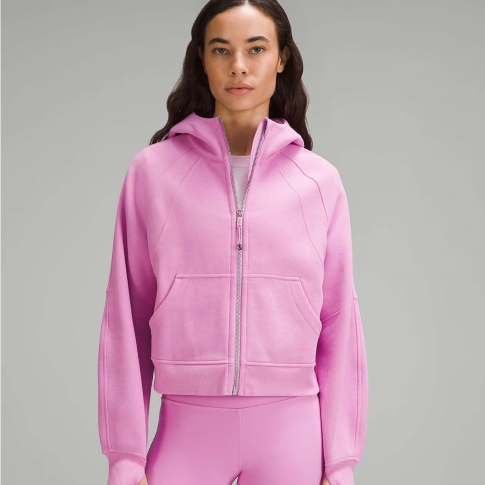 Lululemon Athletica Scuba Hoodie Full Zip Dahlia Mauve